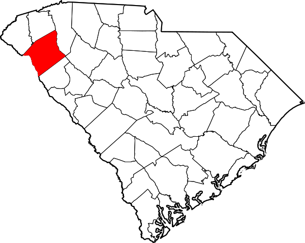 600px Map Of South Carolina Highlighting Anderson County.svg  